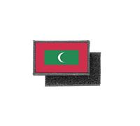 Flag Patch Printed Badge Country Maldives