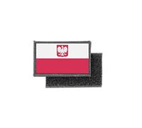 Flag Patch Printed Badge Country Poland Polska r2