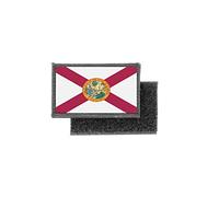 Flag Patch Printed Badge Country USA United States American Florida