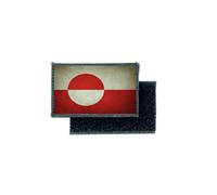 Flag Patch Printed Badge Country Vintage Greenland