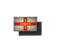 Flag Patch Printed Badge Country Vintage Guernsey