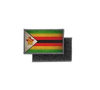 Flag Patch Printed Badge Country Vintage Zimbabwe