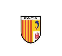 Flag Patch Provence Alps French Riviera Print Embroidered Self-Gripping