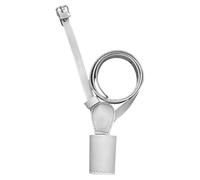 Flag Pole Holder Leather Cross Belt for Kids, Adjustable Mini size Parade Belt in Brown, White & Black colours, Children’s Honour Guard Ceremonial Flag Carrier Strap for Marching or Events (WHITE)