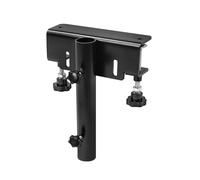 Flag Pole Holder, Truck Bed Flagpole Mount No Drill Fit Most Pickup with Mounting Kit Metal Black 10.5x1.2in