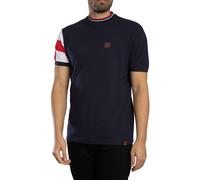 Flag Print Pique T-Shirt England M