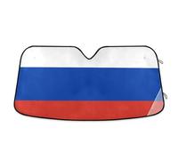 Flag Russia Sun Shield for car Foldable heatshield Sun Protector for car Protector de sol para carro