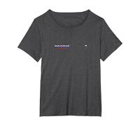 Flag Russia T-Shirt, Women's Plus, Dark Heather Grey, 3X