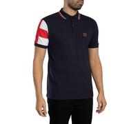 Flag Sleeve Pique Polo Shirt England 3XL