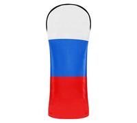 Flag Slovene Nation Golf Club Head Covers Premium Leather Waterproof Headcover with Interchangeable No. Tags Designed to Fit All Woods and Drivers golf club covers
