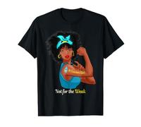 Flag St Lucian Girl Gifts Not for the Weak Value Graphic T-Shirt