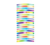 Flag Stickers - Motorcycle Rim Stickers Complete Set | Tyre Stickers | 20 Reflective PVC Strips, Anti-Scratch Marking Sports Sides and Eyebrows Wheels Car