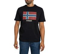 Flag Tiki T-Shirt Black Beauty XL