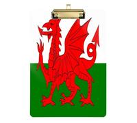 Flag Wales clipboard padfolio transparent for softball trainers clipboard teacher size 9 x 12