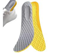 Flag with Air Cushion - Sole for Sports Shoes, Ergonomic Trainers | Soft and EVA - Taglable Support Running, Trekking, Jumping, Fitness, Walking, Training, Time Use