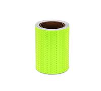 Flagging tape, Reflective Tape Warning 10 meters x 15 cm Self-Adhesive Stickers for Bicycle Motorcycle Car Decoration(Green)