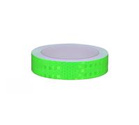 Flagging tape, Reflective Warning Tape, Self-Adhesive 2.5 cm x 10 meters Stickers for Bicycle Motorcycle Car Decoration(Green)