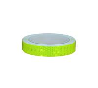 Flagging tape, Reflective Warning Tape Self-Adhesive 2 cm x 10 meters Stickers for Bicycle Motorcycle Car Decoration(Green B)
