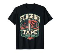 Flagging Tape Stake Crew T-Shirt