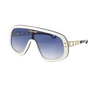 Flaglab 17 Oversized Shield Sunglasses - unisex - Carrera - Sunglasses - White - ONE SIZE - Accessories ONE SIZE