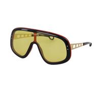 Flaglab 17 Oversized Shield Sunglasses - unisex - Carrera - Sunglasses - Yellow - ONE SIZE - Accessories ONE SIZE