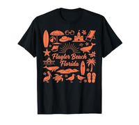 Flagler Beach Florida Beach Vacation Coastal Life T-Shirt