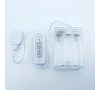 FLAGMEE Portable Battery Pack With Timer for Neon Signs, 5V USB Battery Pack for Plug in Lights, Auto 2/4/8-Hour Shut-Off Cycle, Set Timer, Save Power