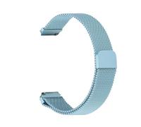 FLAGPVPAGT 20mm 22mm Milanese Loop Strap Fit For Watch 5 4 3 Pro 45mm Classic S3/GTS/GTR Bracelet Band 3/GT3-2(Soft blue,22mm watch band)