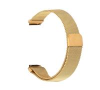 FLAGPVPAGT 20mm 22mm Milanese Loop Strap Fit For Watch 5 4 3 Pro 45mm Classic S3/GTS/GTR Bracelet Band 3/GT3-2(Gold,22mm watch band)