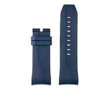 FLAGPVPAGT 21mm 22mmCurved End Rubber Watchband Fit For 1853 Starfish Diving T120 Silicone Strap T120417A Wrist Bracelet Male Black Blue(Orange NO buckle,21mm)