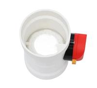 FLAGPVPAGT 75/110/160/200mm ABS Plastic Motorized Damper PVC Check Valve Air Duct Volume Controller for Ventilation Pipe 220VAC(160mm)