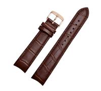 FLAGPVPAGT Bracelet Curved End Watch Strap Fit For BL9002-37 05A BT0001-12E 01A Band 20mm 21mm 22mm Watchband(Brown rose pin,21mm)