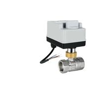 FLAGPVPAGT DC12-24V/AC220V with Manual Control and Automatic Stainless Steel Electric Ball Valve 3 Wire 2 2Ways DN15~DN50(DN50,DC 12-24V_2WAYS)