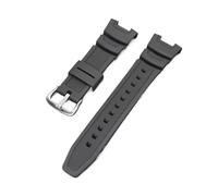 FLAGPVPAGT Fit For SGW100 Resin Watchband Suitable SGW-100 Men Rubber Waterproof Sport Strap Replacement Bracelet Watch Accessories(Grey Y)