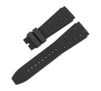 FLAGPVPAGT Fluororubber Watch With Substitute Fit For Super Mechanical Chronograph B01/Super Ocean Series Convex Interface 22/24mm(Black without clasp,22mm)