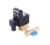 FLAGPVPAGT G1/2" DN15 Auto Automatic Electronic Drain Valve Air Compressor Filter Dry Storage Tank Cooler Electromechanical(Full-Body 110V DN15)