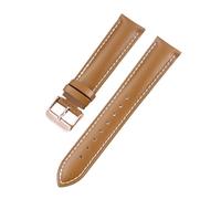 FLAGPVPAGT Replacement 20mm Smart Watch Strap Fit For 43mm Wrist Band GT 2 GT2 42mm Leather Watchband Bracelet(Yellow white rose,18mm)