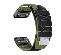 FLAGPVPAGT Sport Nylon Loop Strap Fit For Bracelet Watch Band 22mm 26mm Watchband Accessories(Grey,LENGTH (145MM-175MM)_22MM)