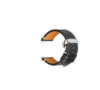 FLAGPVPAGT Strap 20mm 22mm 24mm Fit For Panerai Watchband Accessories Watch Band(Black ButterflyClasp,24mm)