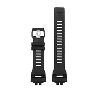 FLAGPVPAGT Suitable Fit For GBD-200-1/2/9 GBD-200RD Series Waterproof Black Silicone Watch Strap Accessories(Black)