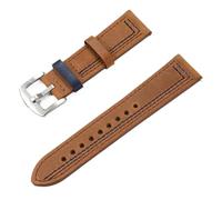 FLAGPVPAGT Watch Band Strap Quick Release Bands 20mm 22mm Handmade Vintage Watchbands(Philip 3)