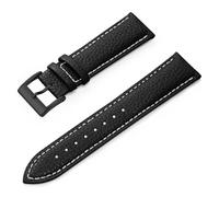 FLAGPVPAGT Watch Strap 12/14/16/18/19/20/21/22/24mm Suitable Fit For Men Women Wrist + Tools(Black White 4,19mm)