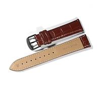 FLAGPVPAGT Watch Strap, 12mm, 18mm, 20mm, 22mm Straps, Accessories, Premium Quick Release Raw Ear(Brown-BK,16mm)
