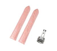 FLAGPVPAGT Watch Strap Fit For Watchband Men Women 18 20 22 23 24mm(Pink silver,20mm)
