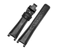 FLAGPVPAGT Watch Strap With Dual G YA1332 1333 1335 Series Dedicated Concave Interface Watchband 16/20/22mm(Black black A,20-12mm)