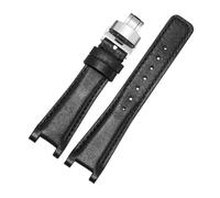 FLAGPVPAGT Watch Strap With Dual G YA1332 1333 1335 Series Dedicated Concave Interface Watchband 16/20/22mm(Black Silver A,16-10mm)