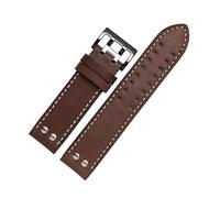 FLAGPVPAGT Watchband Replacement Strap Khaki Classic Jazz Seiko Watch Chain Fit For Hamilton 20mm 22mm(Yellow,20mm)