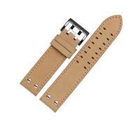 FLAGPVPAGT Watchband Replacement Strap Khaki Classic Jazz Seiko Watch Chain Fit For Hamilton 20mm 22mm(Silver,22mm)