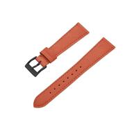 FLAGPVPAGT Watchbands 18mm 19mm 20mm 21mm 22mm 23mm 24mm(Orange black)