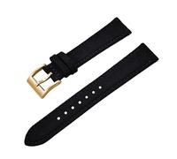 FLAGPVPAGT Watchbands Mixed Leather Nylon Watch Strap 18mm 20mm 22mm Fit For SKX007 SKX009(Black Gold,22mm)